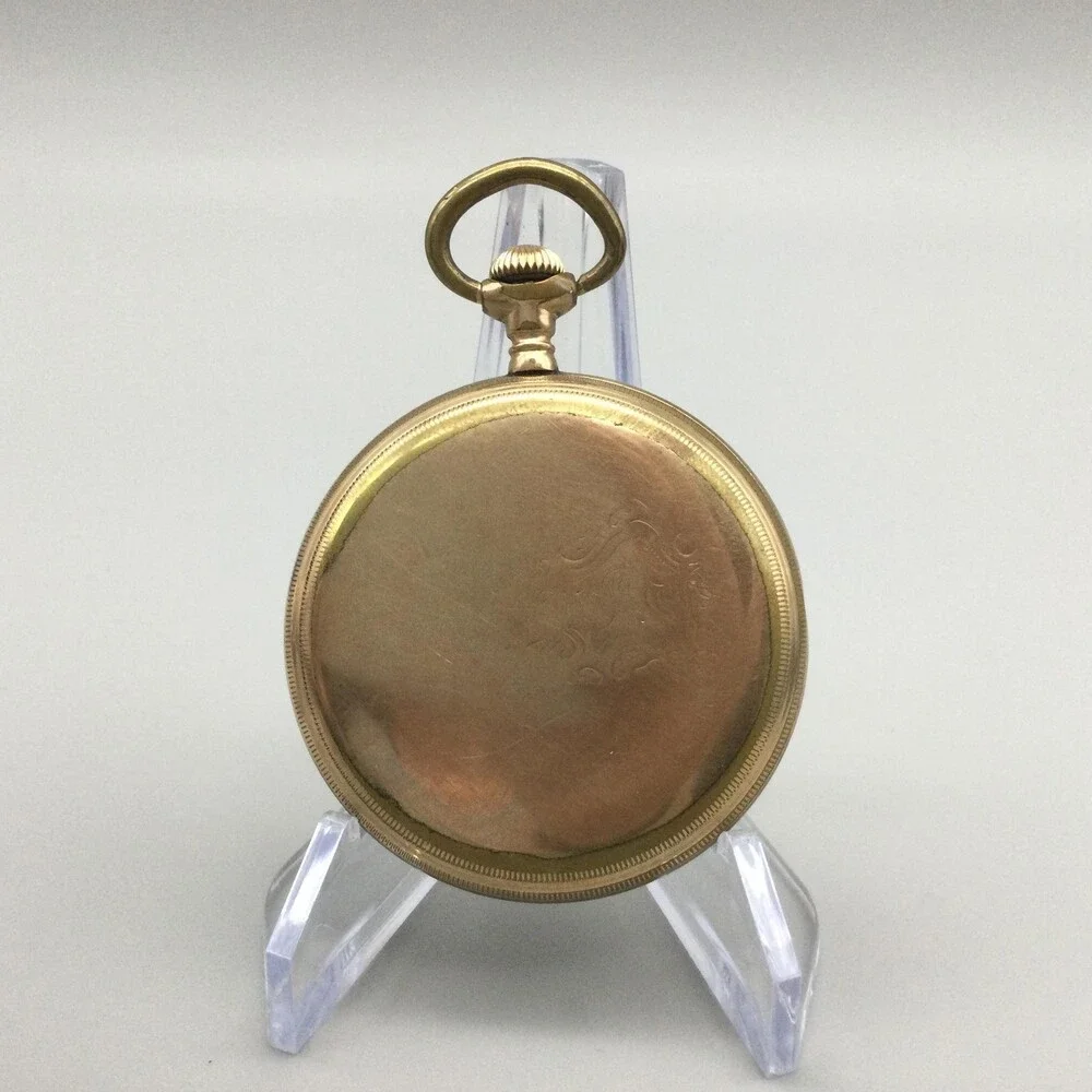 1921 Illinois Aristocrat Grade 405 Pocket Watch Men 47mm Gold Filled Manual Wind